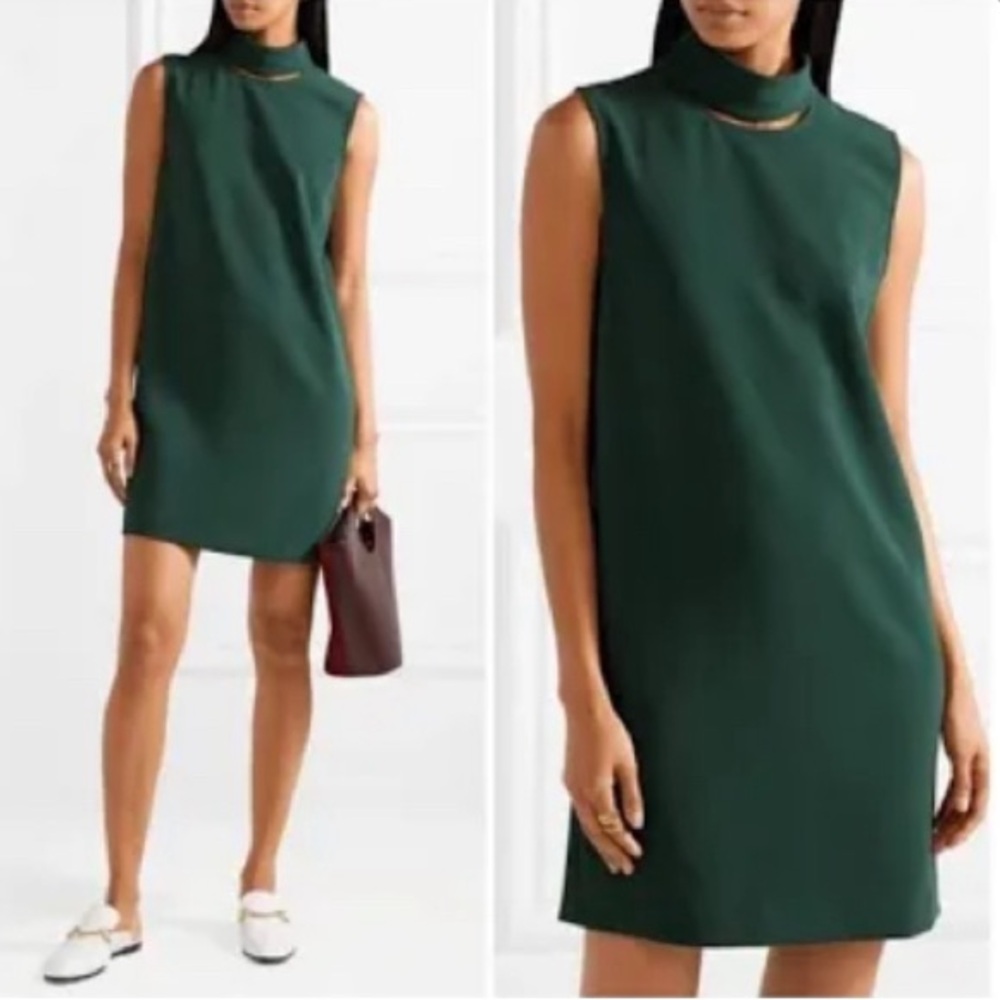 Theory Green Admiral Dress